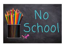 No School sign